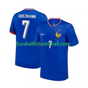 Fußballtrikots Frankreich Antoine Griezmann 7 EURO 2024 Kurzarm Heimtrikotsatz kaufen